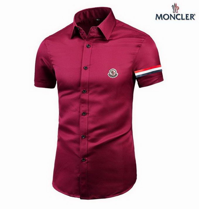 Moncler Short Sleeve Shirt Mens ID:20240703-365